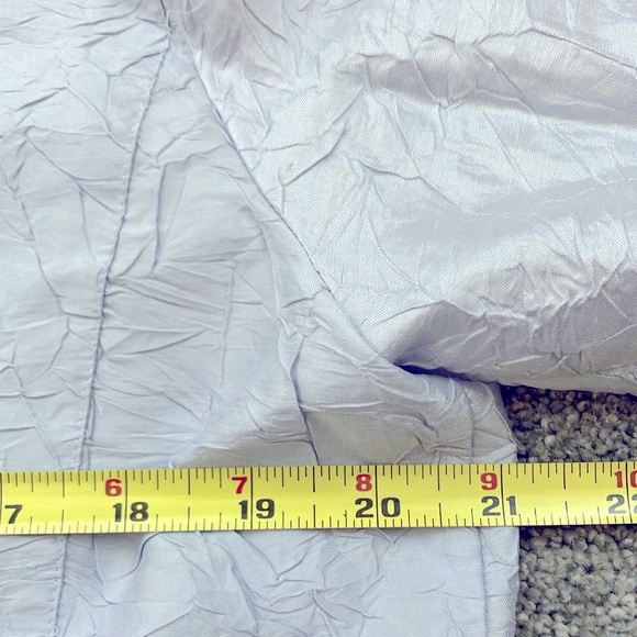 Vintage Eileen Fisher Crinkled Silk Top size L - Picture 5 of 8